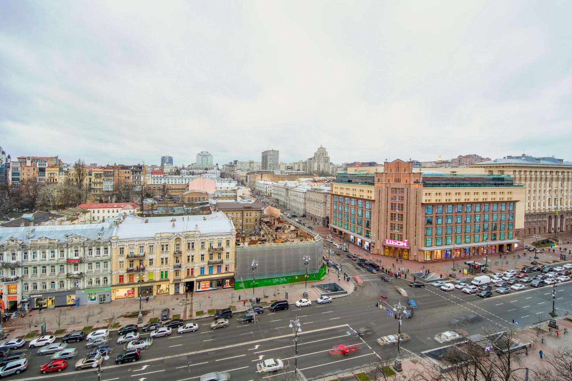 Central Apartments Kiev Exteriör bild