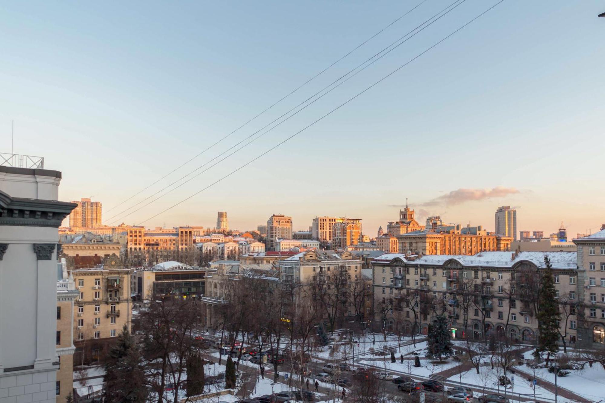 Central Apartments Kiev Exteriör bild